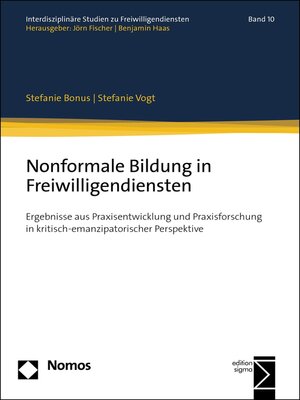 cover image of Nonformale Bildung in Freiwilligendiensten